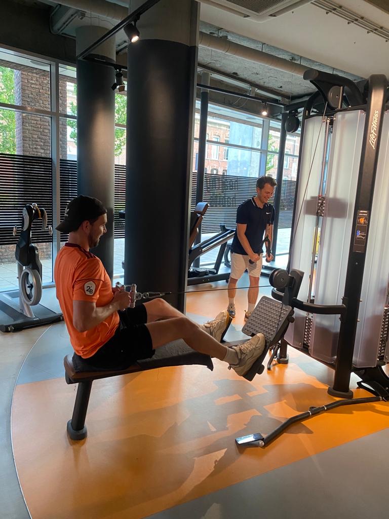 Fitnessruimte bij Healthy Habits