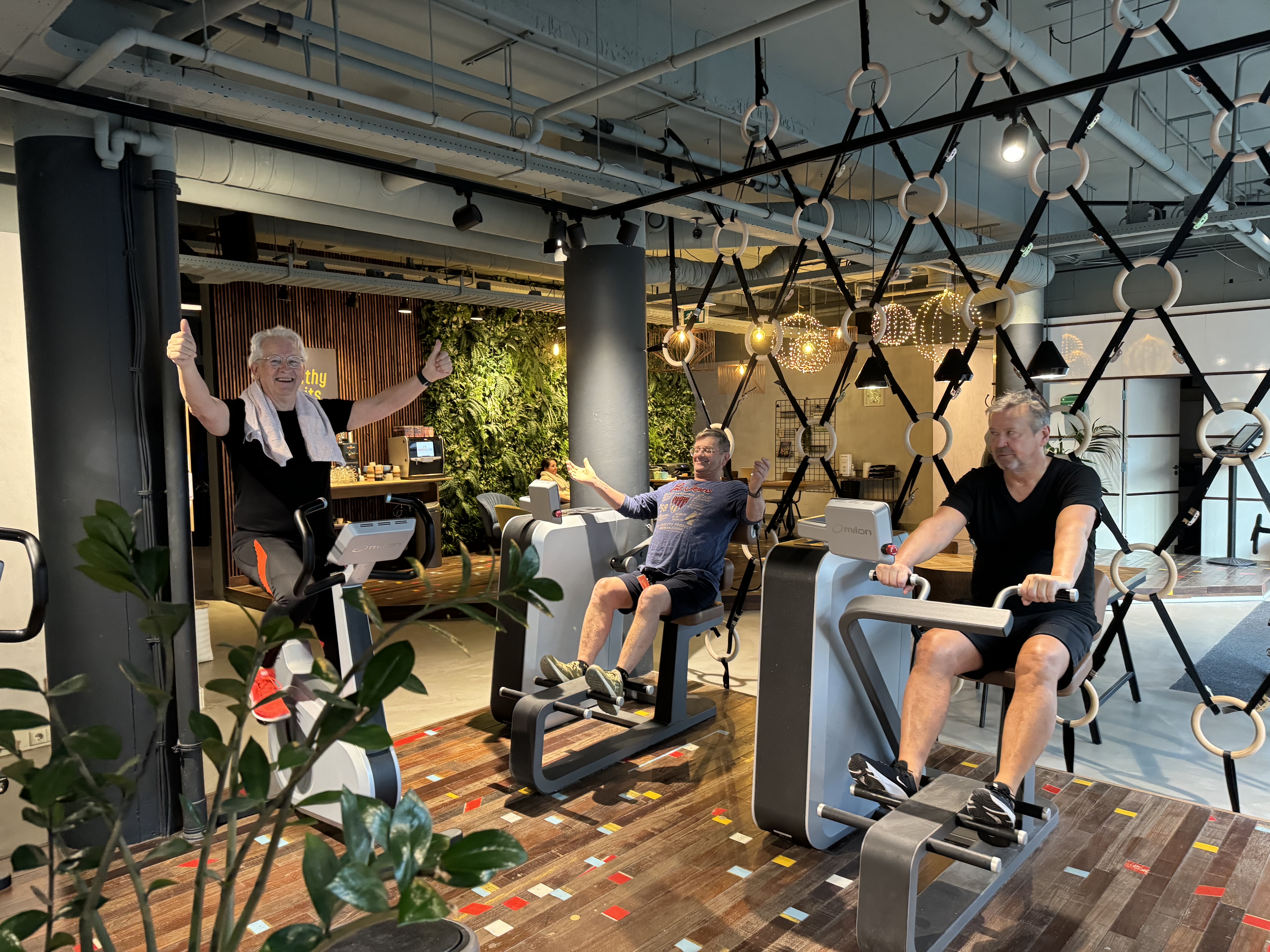Milon circuit bij Healthy Habits