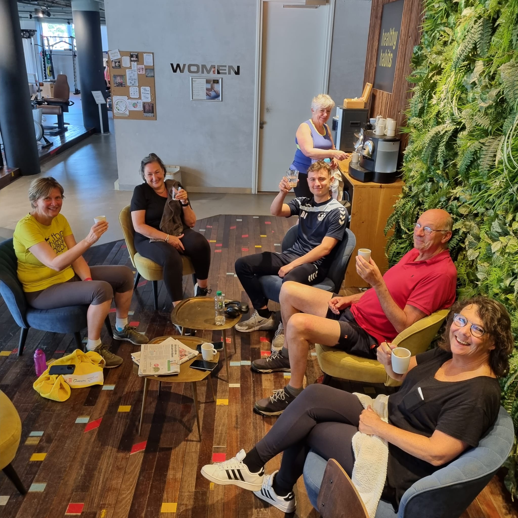 Gezellige sfeer bij Healthy Habits Eindhoven